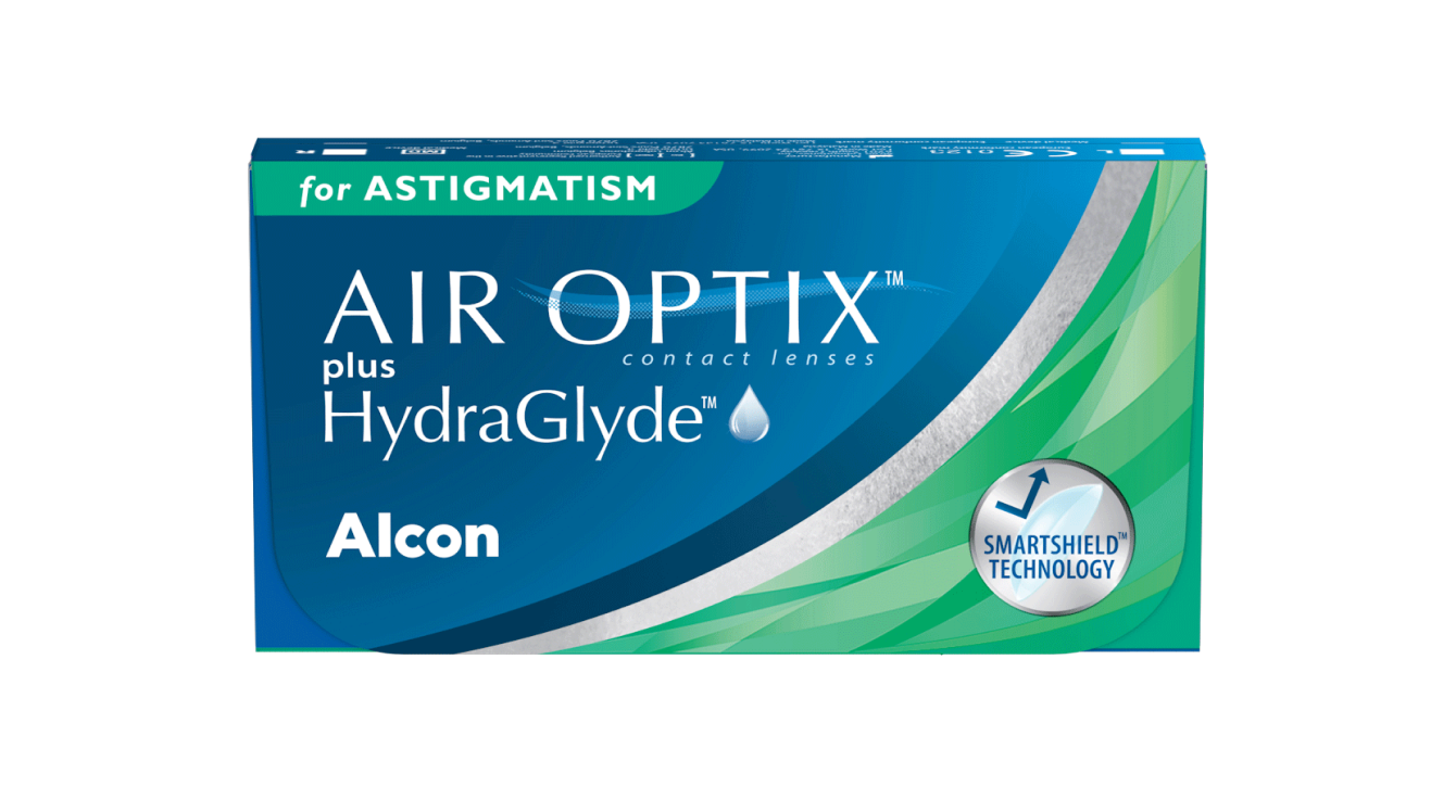 Air optix plus online hydraglyde astigmatismo